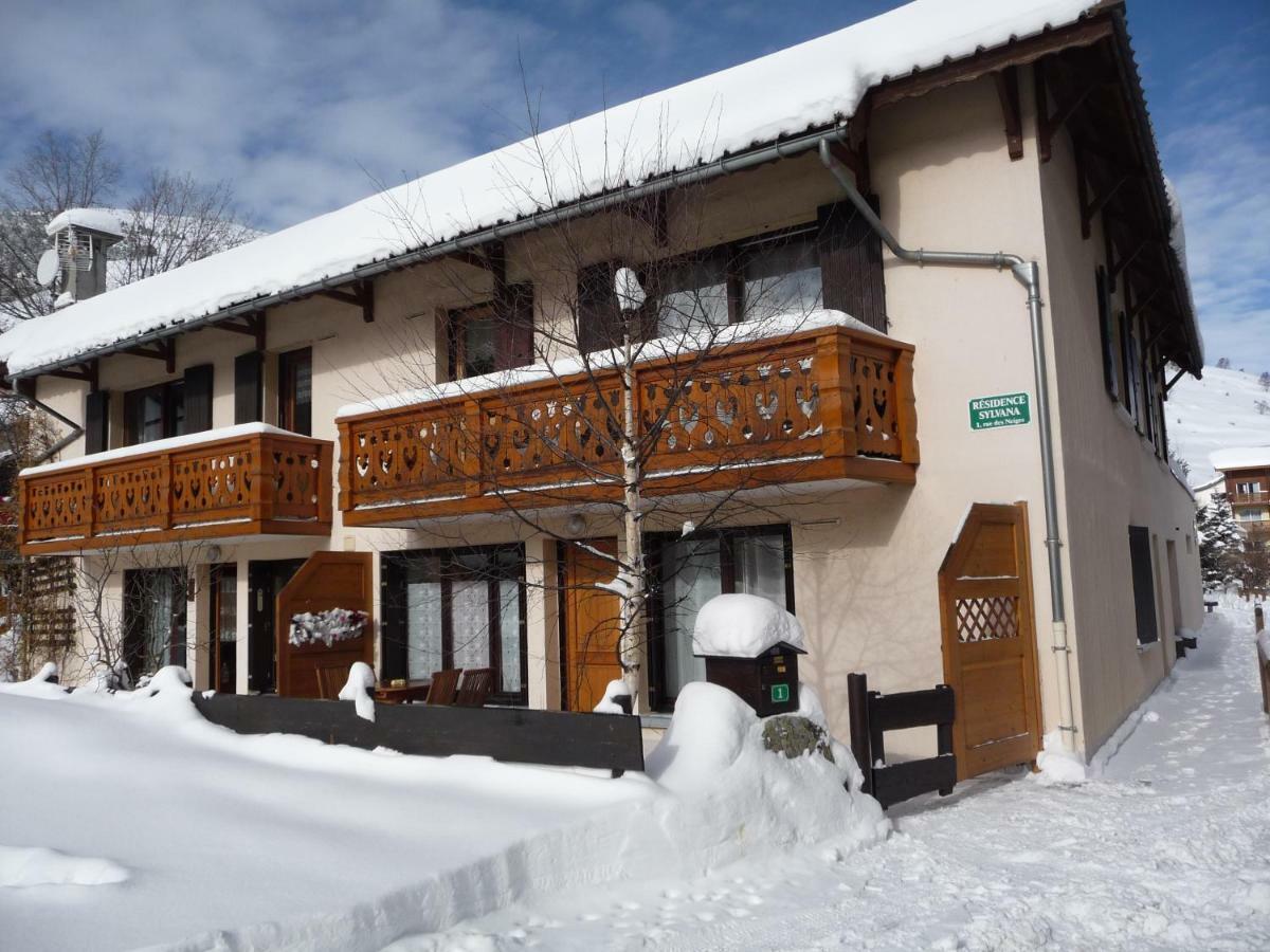 Residence Sylvana Les Deux Alpes Esterno foto